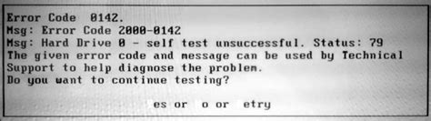 hard drive test error code 0142|dell error code 0142 fix.